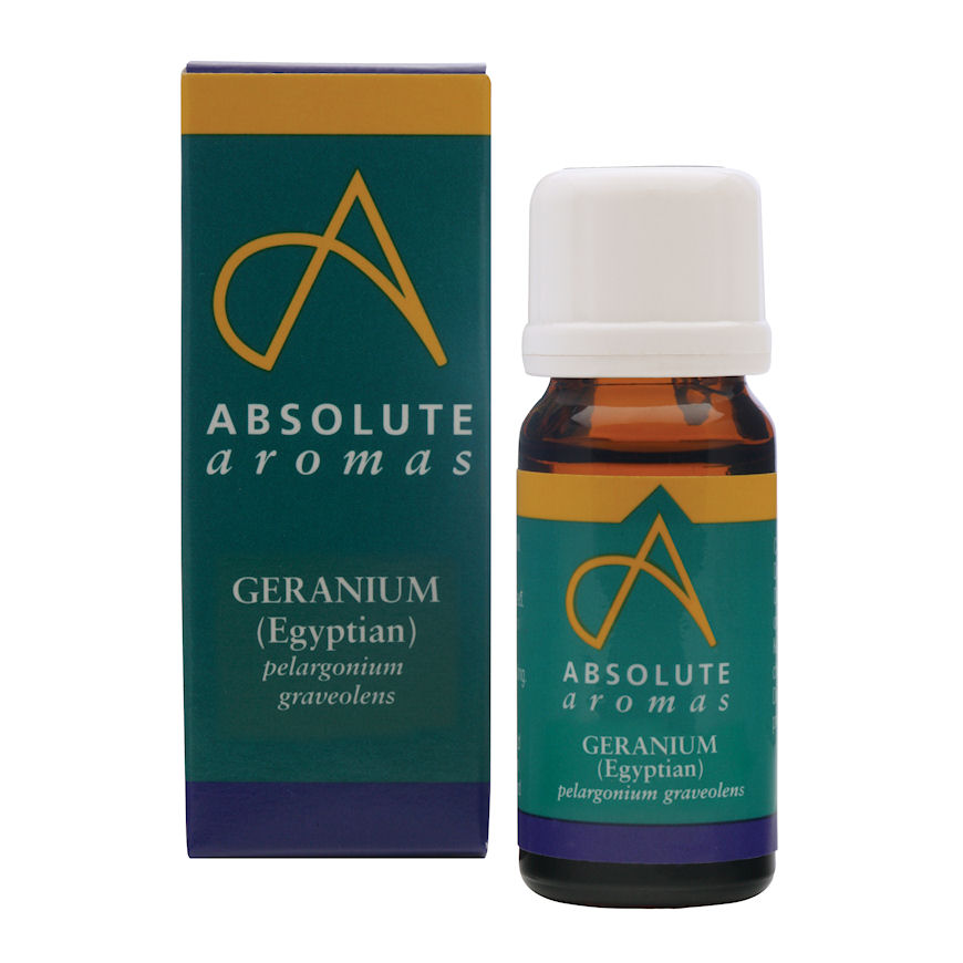 Absolute Aromas Geranium Egyptian Essential Oil – 10ml